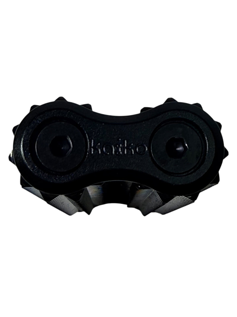 Spikey Hand Roller – Black 285g    High-load Safe Ouch