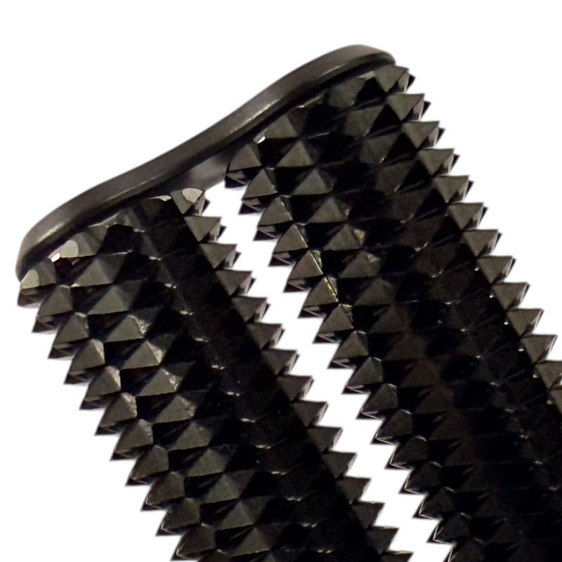 Spikey Hand Roller – Black 285g    High-load Safe Ouch