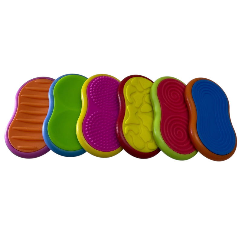 Mag Sliders - Six Interchangeable Magnetic Textured Pad Fidgets