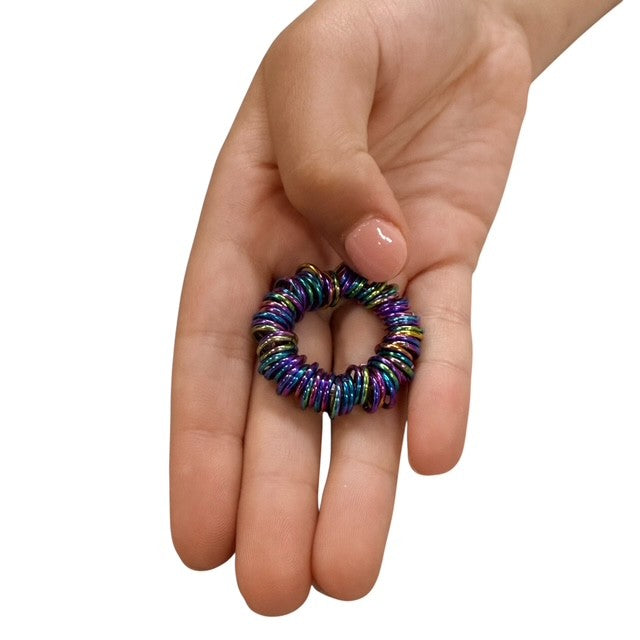 Oil Slick Small Centipede Stainless Steel Fidget