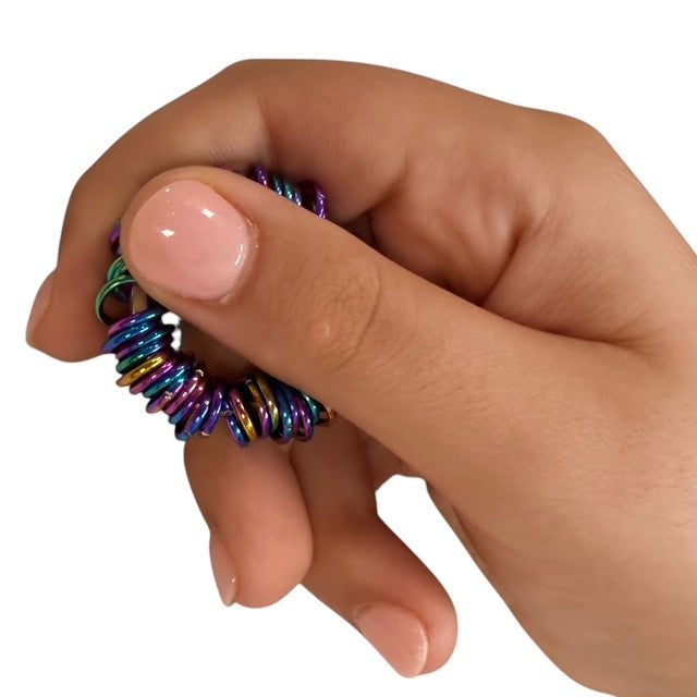 Oil Slick Small Centipede Stainless Steel Fidget