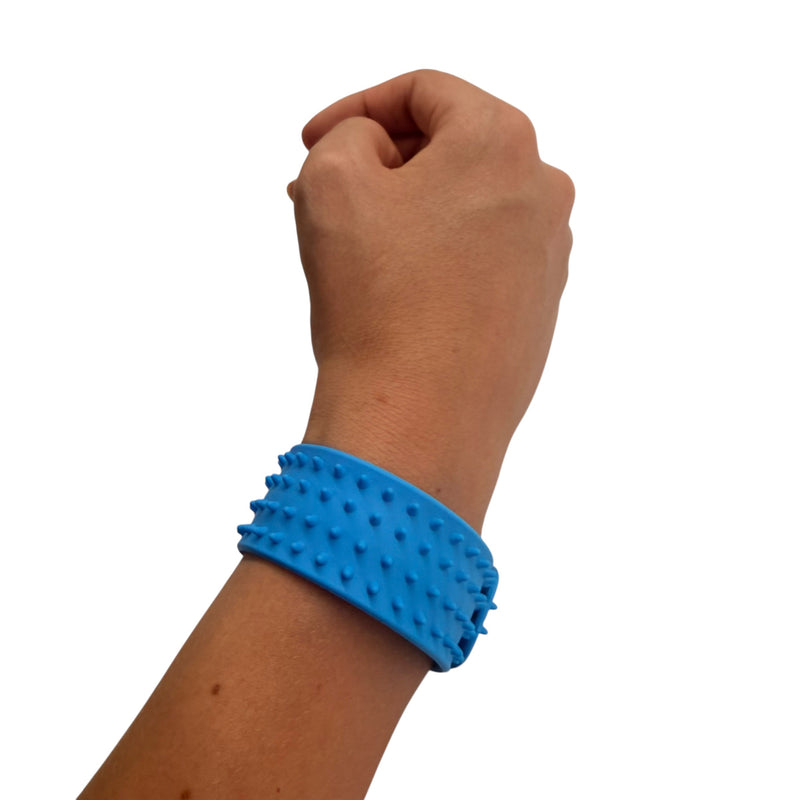 Vibrant Sensory Slap Bands - Textured Silicone (6 Pack)   Snap. Bend. Repeat.