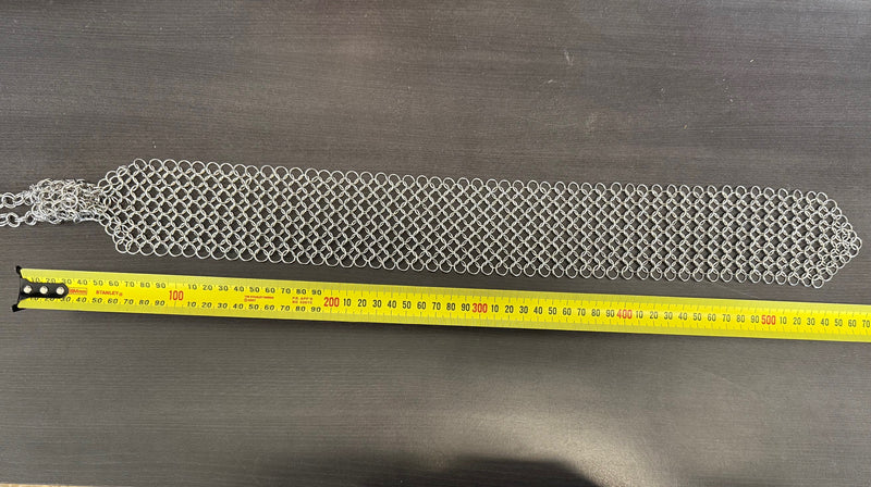 Chain Maille Tie - Hand Crafted by Kaiko Fidgets