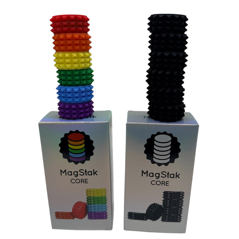 MagStak Core - Textured Magnetic Sensory Stack Set (6 Pieces) Arriving End of March