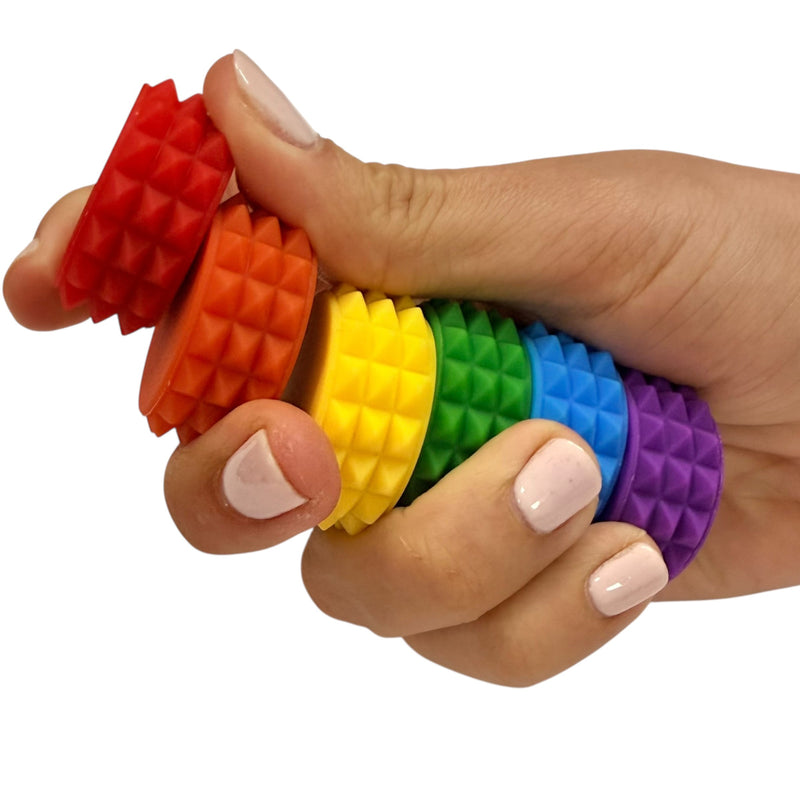 MagStak Core - Textured Magnetic Sensory Stack Set (6 Pieces) Arriving End of March