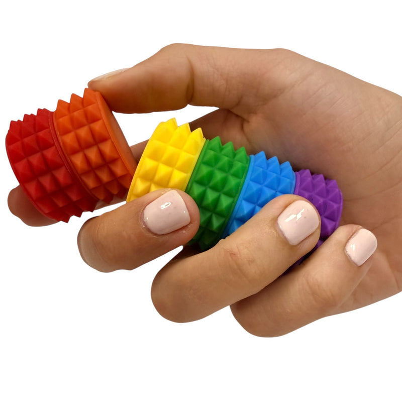 MagStak Core - Textured Magnetic Sensory Stack Set (6 Pieces) Arriving End of March