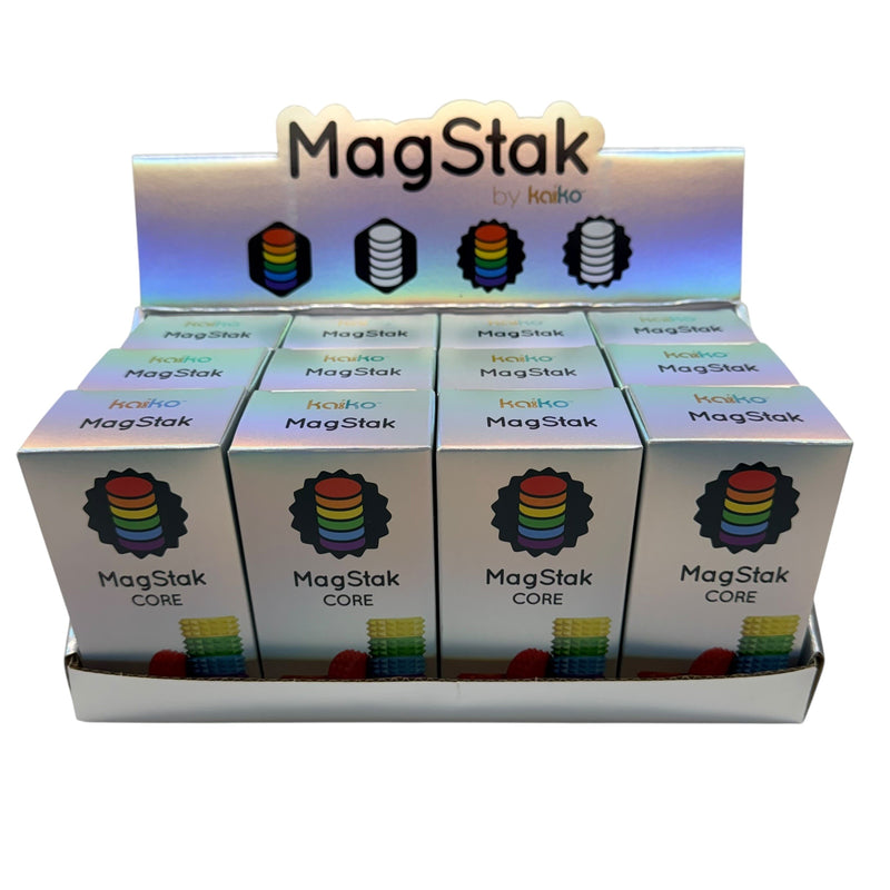 MagStak Core - Textured Magnetic Sensory Stack Set (6 Pieces) Arriving End of March
