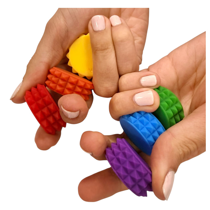 MagStak Core - Textured Magnetic Sensory Stack Set (6 Pieces) Arriving End of March