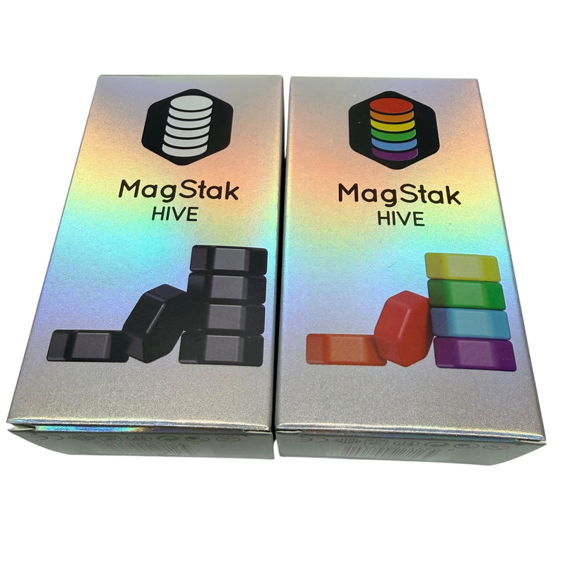 MagStak Hive - Smooth Magnetic Sensory Stack Set (6 Pieces) Arriving End of March