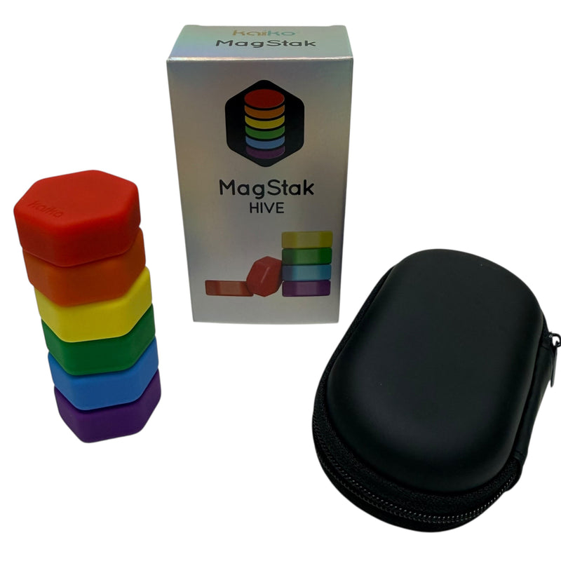 MagStak Hive - Smooth Magnetic Sensory Stack Set (6 Pieces) Arriving End of March