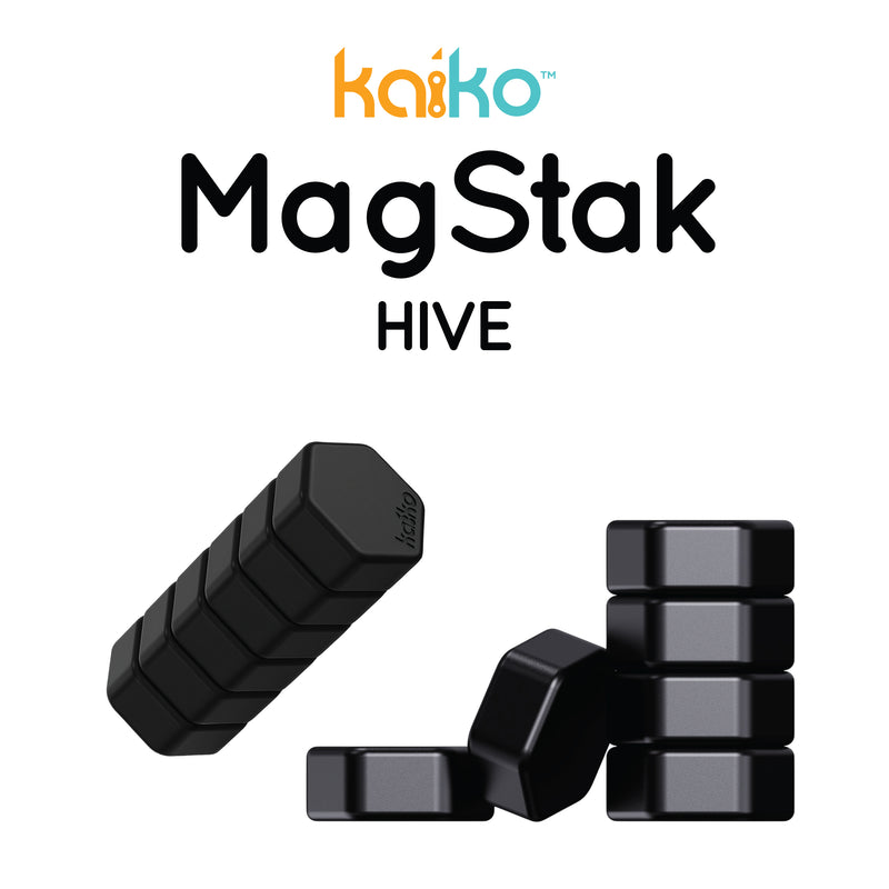 MagStak Hive - Smooth Magnetic Sensory Stack Set (6 Pieces) Arriving End of March