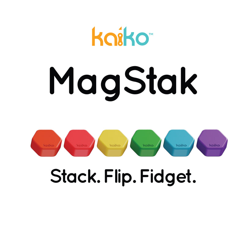 MagStak Hive - Smooth Magnetic Sensory Stack Set (6 Pieces) Arriving End of March