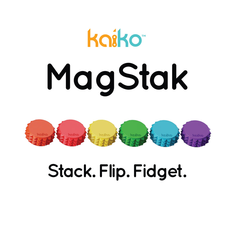 MagStak Core - Textured Magnetic Sensory Stack Set (6 Pieces) Arriving End of March