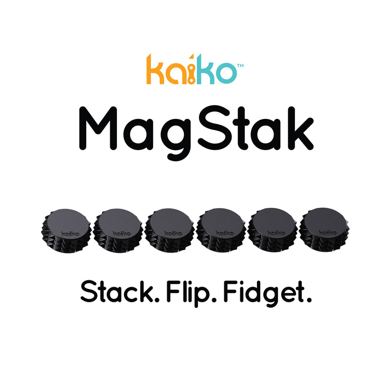 MagStak Core - Textured Magnetic Sensory Stack Set (6 Pieces) Arriving End of March