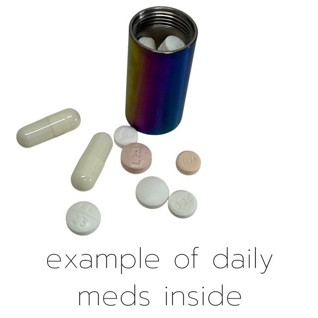 Meds on the Go – Kaiko™  Oil Slick Medication & Storage Vessel