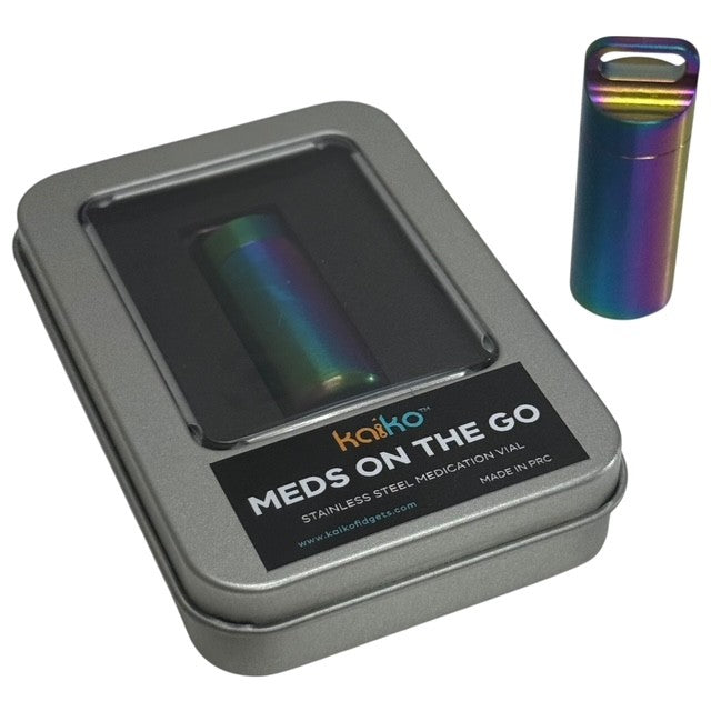 Meds on the Go – Kaiko™  Oil Slick Medication & Storage Vessel