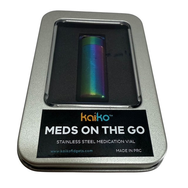 Meds on the Go – Kaiko™  Oil Slick Medication & Storage Vessel