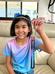 Metal Bookmark with Fidget Hook & Reading Guide - Fidgets not included