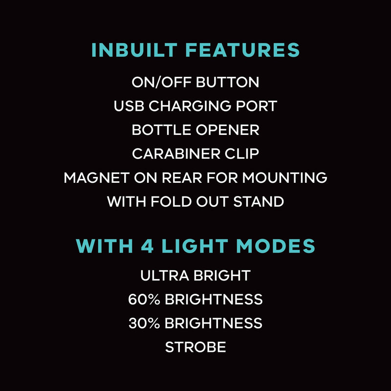 Mini Light - USB Rechargeable, Multi Modes