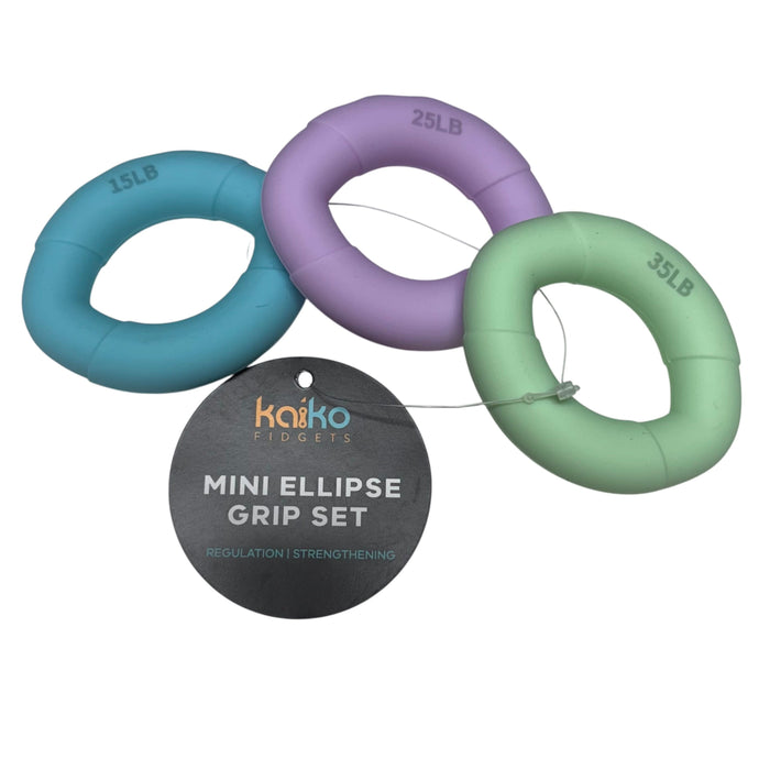 Mini Ellipse Grip Set of 3 - Ideal for Petite Hands