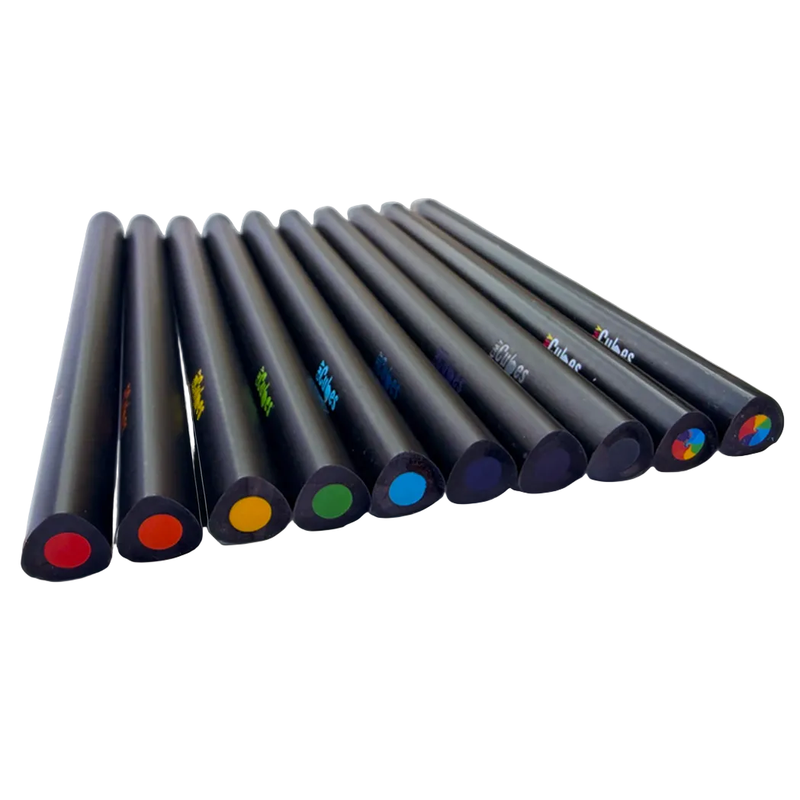 Prism Pencils by CMY Cubes