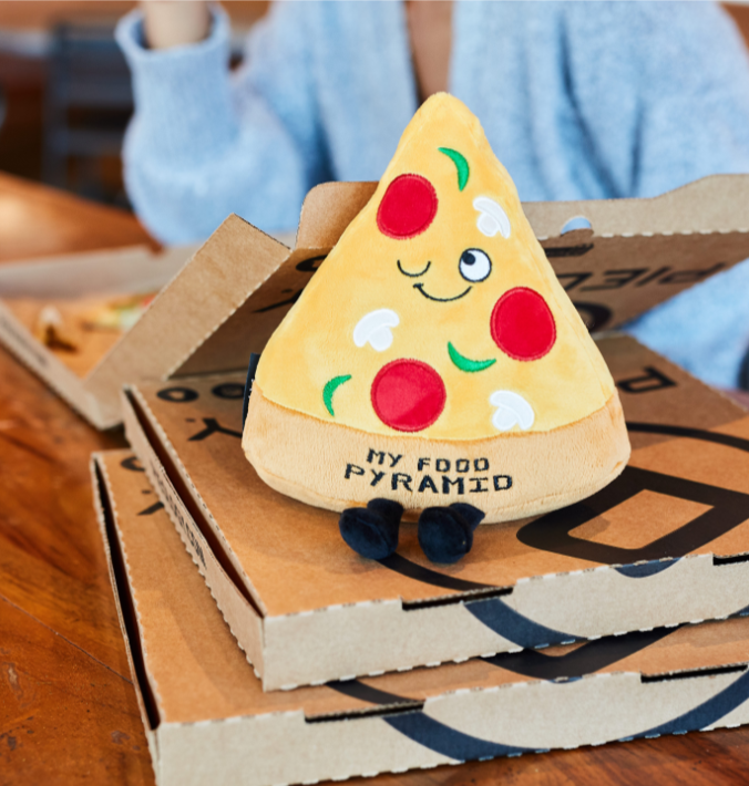 "My Food Pyramid" Plush Pizza