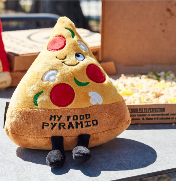 "My Food Pyramid" Plush Pizza