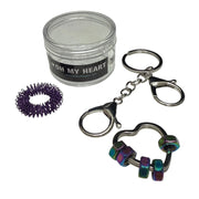 OH MY HEART Fidget Set with Detachable Keyring