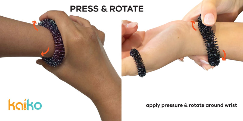 OIL SLICK Wrist Spikey - Harm Minimisation & Regulation Tool