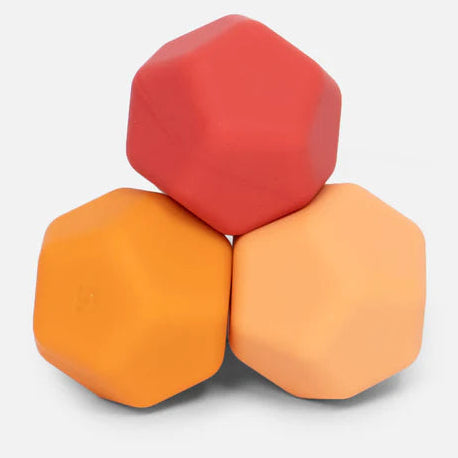 Orange Planes Speks Odds Silicone Magnets