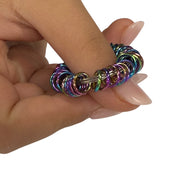 Oil Slick Small Centipede Stainless Steel Fidget