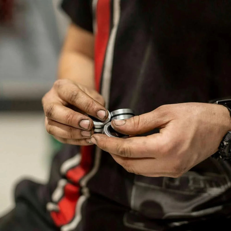 Original Magnetic Fidget Rings - Sliver Colour Plastic