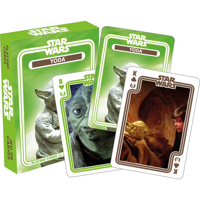 Cartes à jouer de la collection YODA STAR WARS