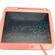 PINK 9" LCD Board with Rainbow Screen -USB Charging