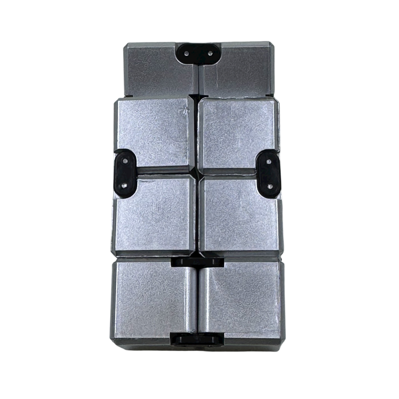 Silver Infinity Cube Fidget - 108 grams