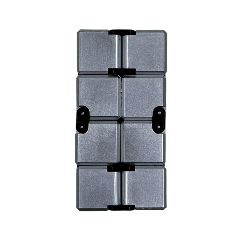 Silver Infinity Cube Fidget - 108 grams