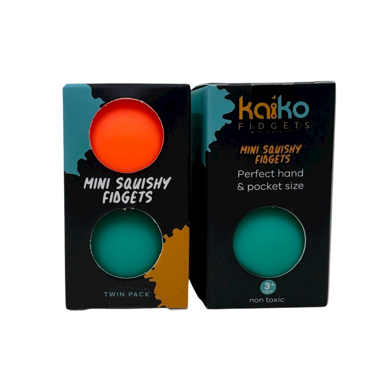 Kaiko Mini Squishy Fidget Balls - twin pack