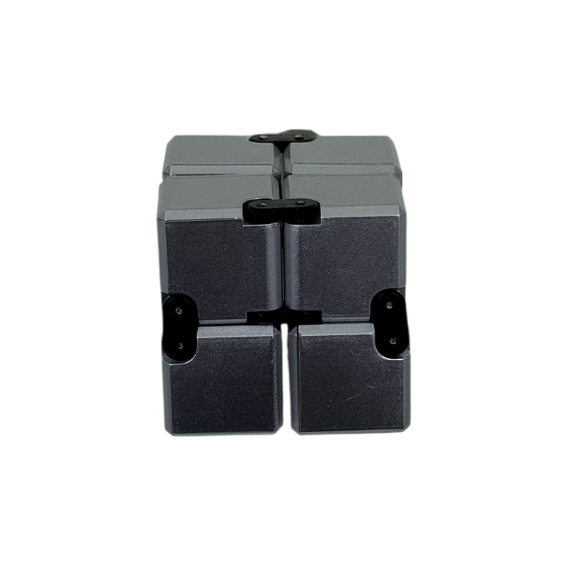 Silver Infinity Cube Fidget - 108 grams