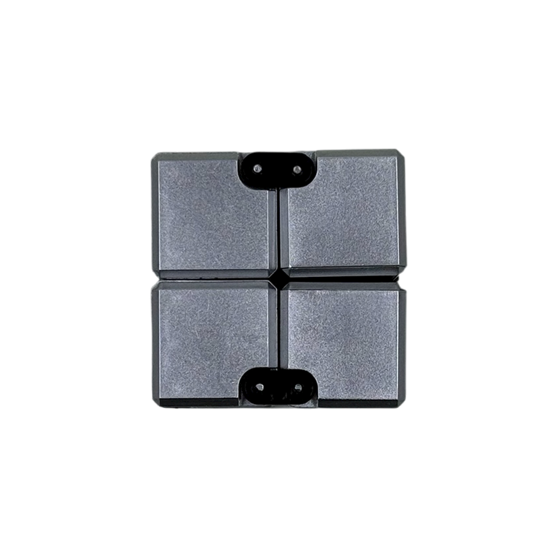 Silver Infinity Cube Fidget - 108 grams