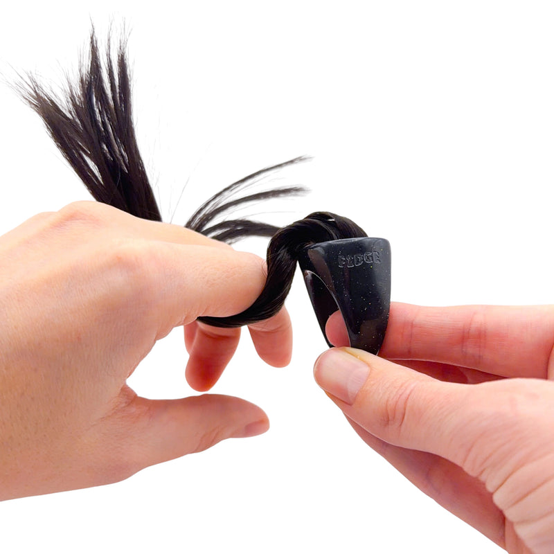 Black Twirler – Hair-Twirling Fidget by Fidge