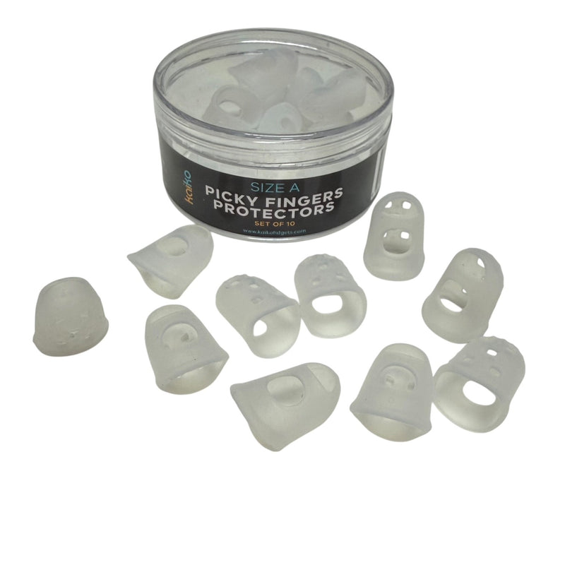 Picky Finger Protectors - Set of 10. Various size options available