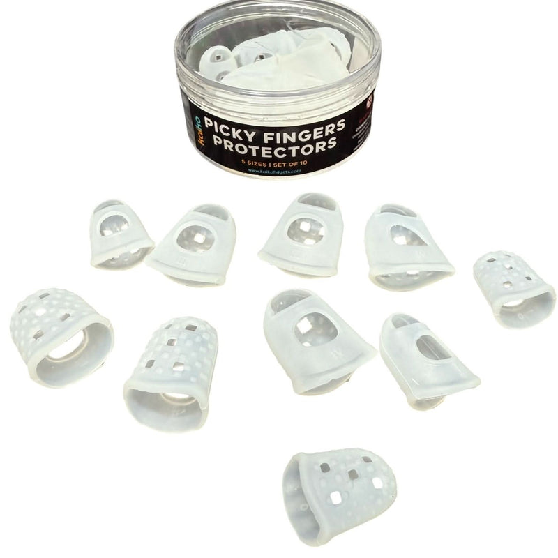 Picky Finger Protectors - Set of 10. Various size options available