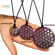 Rainstorm Necklace - - Unisex Wearable Sensory Support