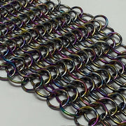 Rhomboid Hand Crafted Chain Maille Keyring