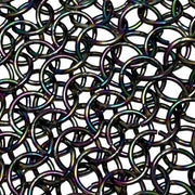 Rhomboid Hand Crafted Chain Maille Keyring