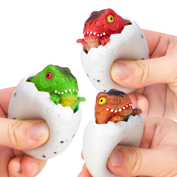 DINOSAURES Squeezy Peek Hatchers Objets de collection