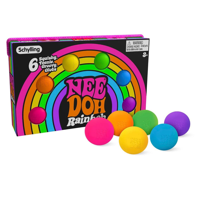 Rainboh Teenie NeeDoh - A Rainbow of Squish!
