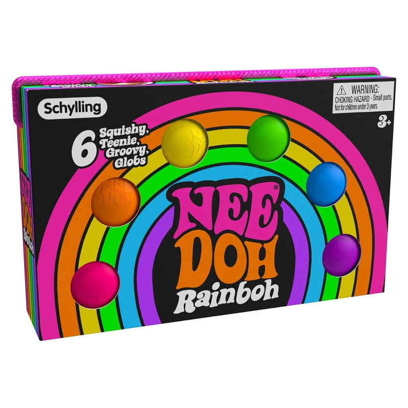 Rainboh Teenie NeeDoh - A Rainbow of Squish!
