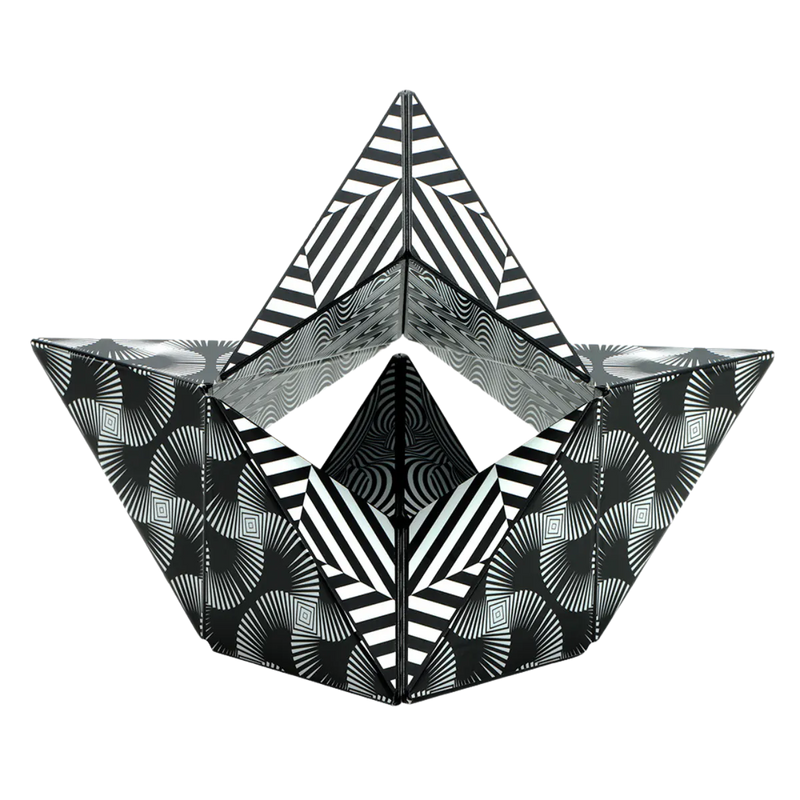 Black & White Shashibo Magnetic Puzzle Cube