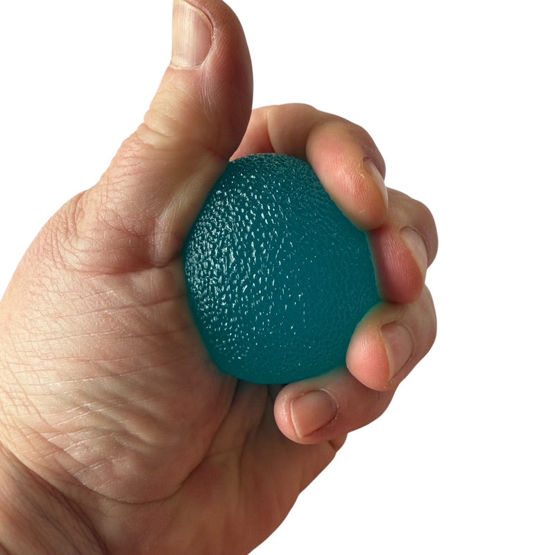 Ensemble de 3 œufs anti-stress pour exercices de main de différentes forces